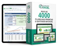 Planilha de controle de avaliações de desempenho