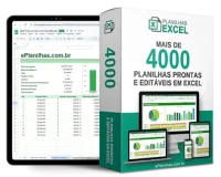 Planilha de controle de avaliação de desempenho