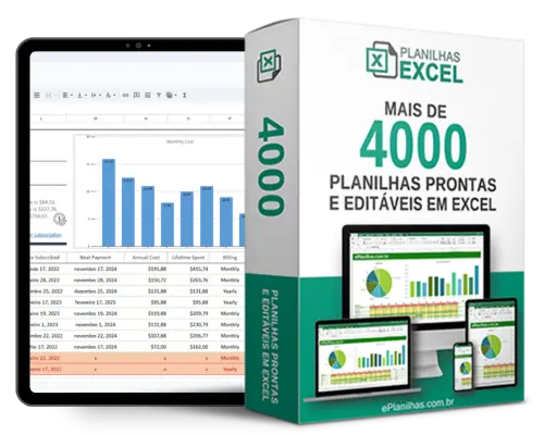 Planilha de Controle de Inventário com Dashboard