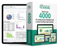 Planilha de controle de vendas da lanchonete