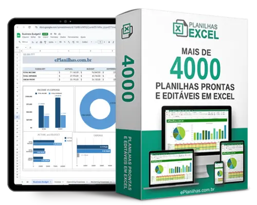 Planilha para controle de empreendimentos