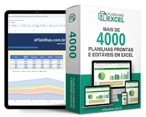 Planilha de estudos e trabalho