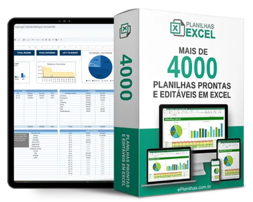 Planilha de controle de equipamentos de mineração