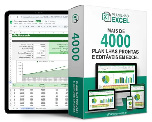 Planilha de controle de pessoas e documentos