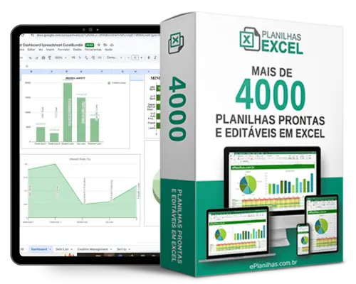 Planilha de controle de patrocinadores de evento