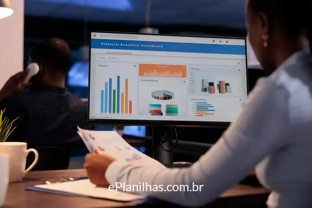 Gerando relatórios financeiros completos com tabelas dinâmicas e gráficos